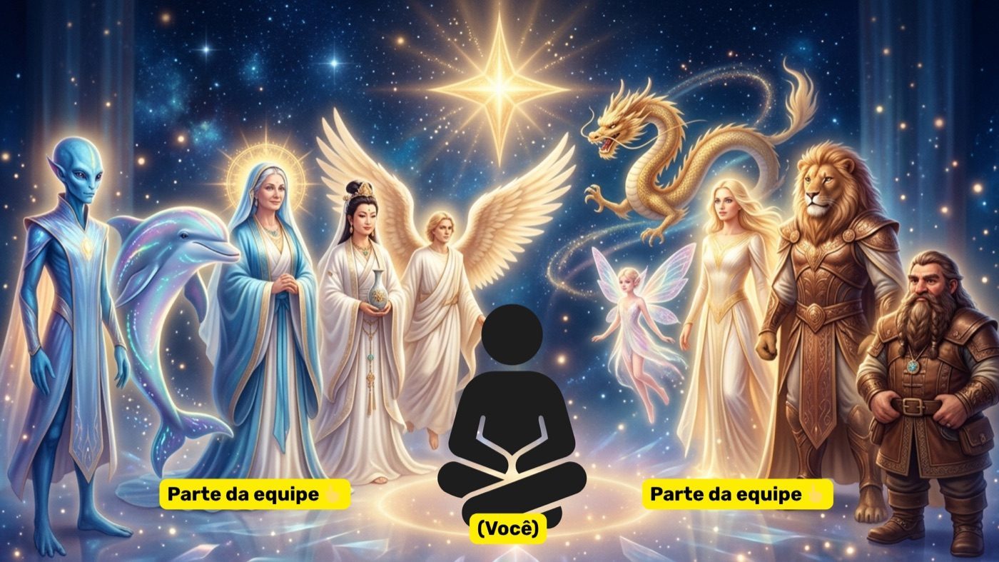 Seres e egrégoras da Luz canalizados na Técnica Luz Estelar